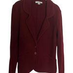 Pendleton  Deep Red Blazer Lambswool Medium Photo 0