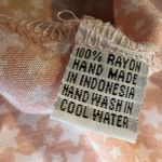 Tiare Hawaii Dress Pink Star Print Lace Up Ruffled Maxi Vacation Summer One Size Photo 7