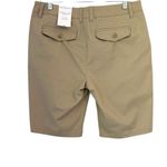 Liz Claiborne NWT Classic Chino Bermuda Shorts Khaki Size 8 - Preppy Photo 1