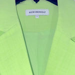 We Wore What  lime green wide leg pant suit and jacket size 4 Photo 3