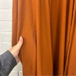 Iman Comfy Chic Ribbed Hacci Knit Duster Cardigan in Pumpkin Spice Size XL Orange Photo 7