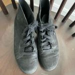 Eileen Fisher  Gaze Tumbled Nubuck High-Top Sneaker Black 7 Photo 3