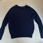 Brandy Melville Navy Brandy Sweater  Photo 0