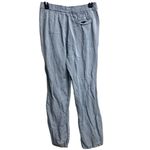 ZARA  straight leg linen blend pants Medium #690 Photo 1