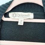 Democracy  Womens Cardigan‎ Size M Black Fringe Whimsigoth Fairy Grunge Dark Boho Photo 4