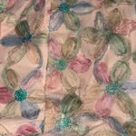 Entro  Blush Jacquard Floral Mini Dress Photo 7