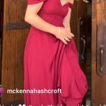 BURGUNDY BRIDESMAID MAXI DRESS Red Size 6 Photo 1