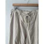 Quince Women's Vintage Wash Tencel Drawstring Cargo Pants Size Large In Shale Photo 4