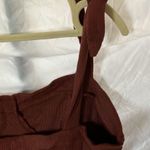 Free People : Terracotta Corduroy style Tie Straps Dress- Soft Photo 13