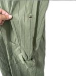 Everly Anthropologie  Green Tee Shirt Tie Up Dress Casual Size M Photo 4