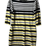 Sandra Darren  striped‎ dress women’s size 14 workwear Photo 0