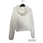 Urban Outfitters ‎ Outfitters white fuzzy crop sweater size S Photo 1