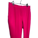 ZARA  Hot Pink Trouser Size 10 Straight Crop‎ Dress Pant Photo 2
