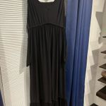 Anthropologie  Black Maxi Dress L Photo 8