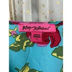 Betsey Johnson Betsey Jonson Girly Feminine Ruffle Floral Balloon Sleeve Self Back Tie Blouse S Photo 3