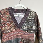 Sacred Threads Women Patchwork Micro Dress Tunic Y2K Babydoll Twee S Gilmore Hippie 3/4 Sleeve Photo 2