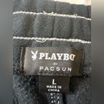 Playboy  By PacSun Stitched Mini Skirt Size Large Black Photo 4