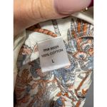 House of Harlow  1960 Nicole Richie Boho Floral Cotton Peasant Dress Size L Photo 3