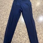 TJ Maxx Navy Blue Mesh Detailing Leggings Photo 1