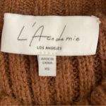 L'Academie L’Academie REVOLVE Cinnamon Knitted Solid Long Sleeves Cozy Oversized Sweater XS Photo 4