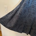 Sundance  A Line Boho Skirt 14 Blue Floral Midi Length Romantic Dance Silk Photo 1