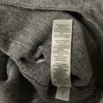 White House | Black Market WHBM Metallic Grey Sweater Dolman Sleeve Wool Blend Size L Photo 3