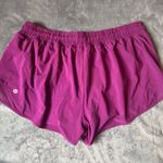 Lululemon  Hotty Hot Low-Rise Lined Short 2.5" Chilled Grape - Size 14 Photo 2