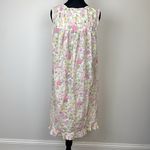 Charter Club  vintage cotton Floral Lace night gown Sz S Photo 3