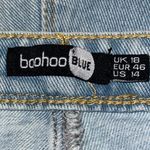 Boohoo Light Wash Destroyed Boyfriend Jeans Photo 4