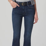 Citizens of Humanity  Isola Mid Rise Cropped Boot Jean Stretch Dark Wash Size 32 Photo 0