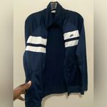Nike Navy and white vintage jacket/ Sweatshirt/Track Wear Photo 8