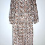 Daughters Of India Binita Apricot Orange Maxi Dress Sz S Photo 4