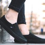 Vans All Black Slip-On Photo 0