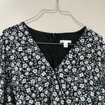 Cato Black and white floral romper Photo 4