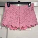 Lilly Pulitzer Pink Eyelet Lace The Buttercup Short Photo 0