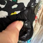 Proenza Schouler  Floral Knot Black Yellow Side Slits Midi Dress Size 6 Photo 10