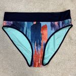 L.L. Bean New Currents Swimwear Tankini Size 14 and Bikini Bottoms Size 16 Blue Photo 4