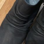 Dansko  Women’s 9.5 Sheena Slouchy Wedge Leather Ankle Black 3” Heel Zip Closure Photo 2