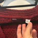 BDG  maroon chunky oversized cardigan Photo 3