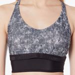 Under Armour  strappy black and gray sports bra low cut size small workout bra​​​ Photo 0