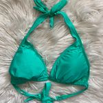 Maui Water Wear Bright Green Triangle Bikini Top Photo 0