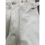 Anthropologie Cropped Utility Khaki Pants 27 Cotton Twill Beige Tan Photo 5