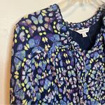 Ophelia Roe Women's Multicolor Butterfly Print Top Photo 3