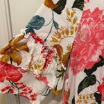 Petal & Pup Peta Floral Tiered Mini Dress White Photo 2