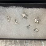 Antian Accessories™ Silver Starfish & Ocean Theme Earring Set (6 Pieces) Photo 1
