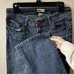 SO  Low Rise Dark Wash Bootcut Jeans Photo 3