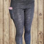 Black and white lines leggings body sculpting with phone pockets Size L Photo 1