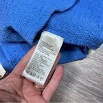 Anthropologie  maeve blue smocked micro tube top spaghetti‎ straps women’s XL Photo 4