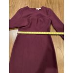 Likely Revolve  Keller Long Sleeve Mini Dress bodycon cut out in Purple Plum sz 4 Photo 7