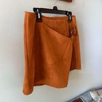 Boutique Camel Skort Skirt Size Small NWOT Orange Photo 4
